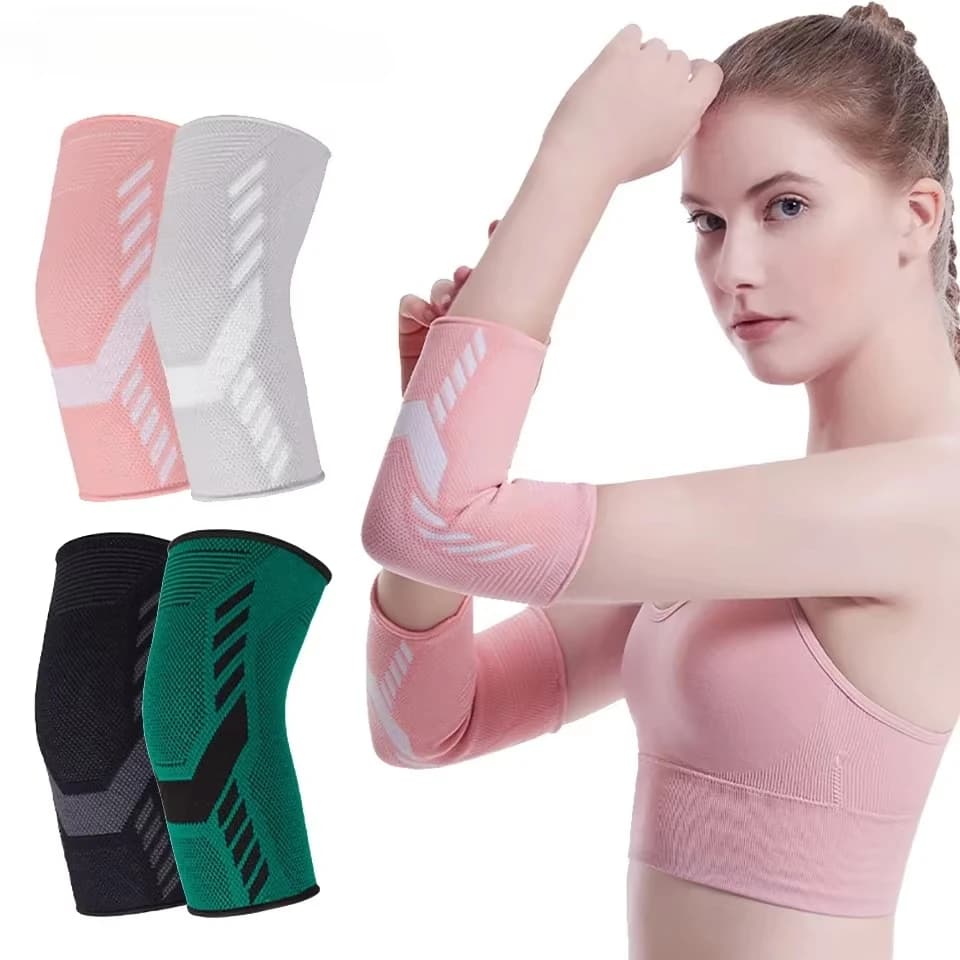 1 Piece Protective Nylon Ellipse, Protective Equipment for Gym and Sports, Breathable and Absorbent, Handles for Badminton and Volleyball