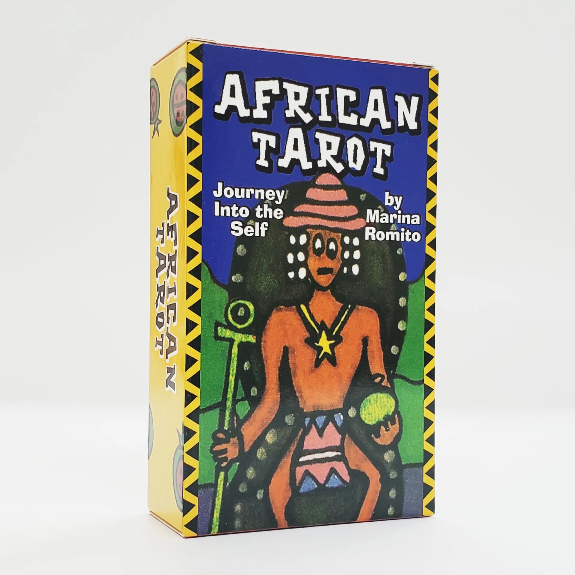 Mazzo di carte dei tarocchi africani Fortune Telling divinazione Oracle Family Leisure Game con PDF Guidebook giochi da tavolo