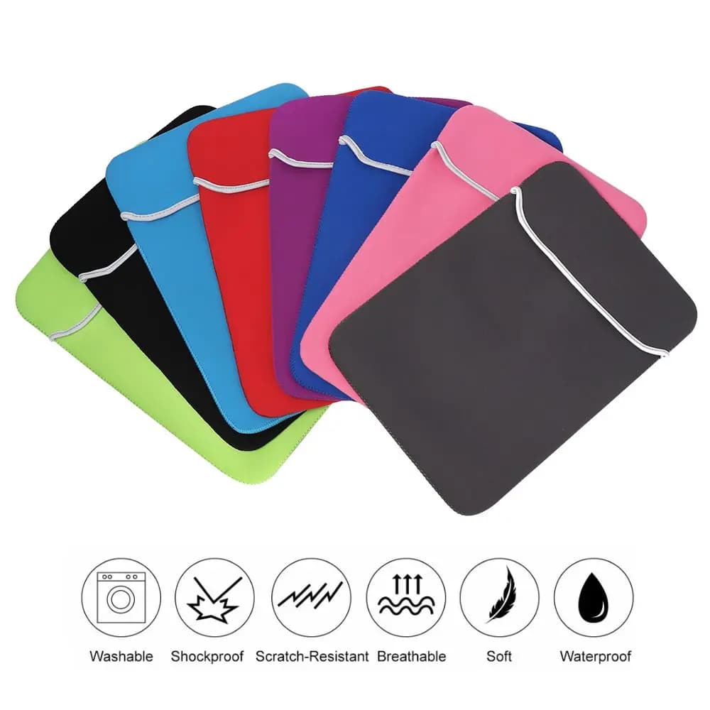 Custodia morbida impermeabile in tessuto di cotone Custodia protettiva per notebook Valigetta Borsa per laptop per Lenovo HP Dell Asus 11 13 14 15 17 pollici