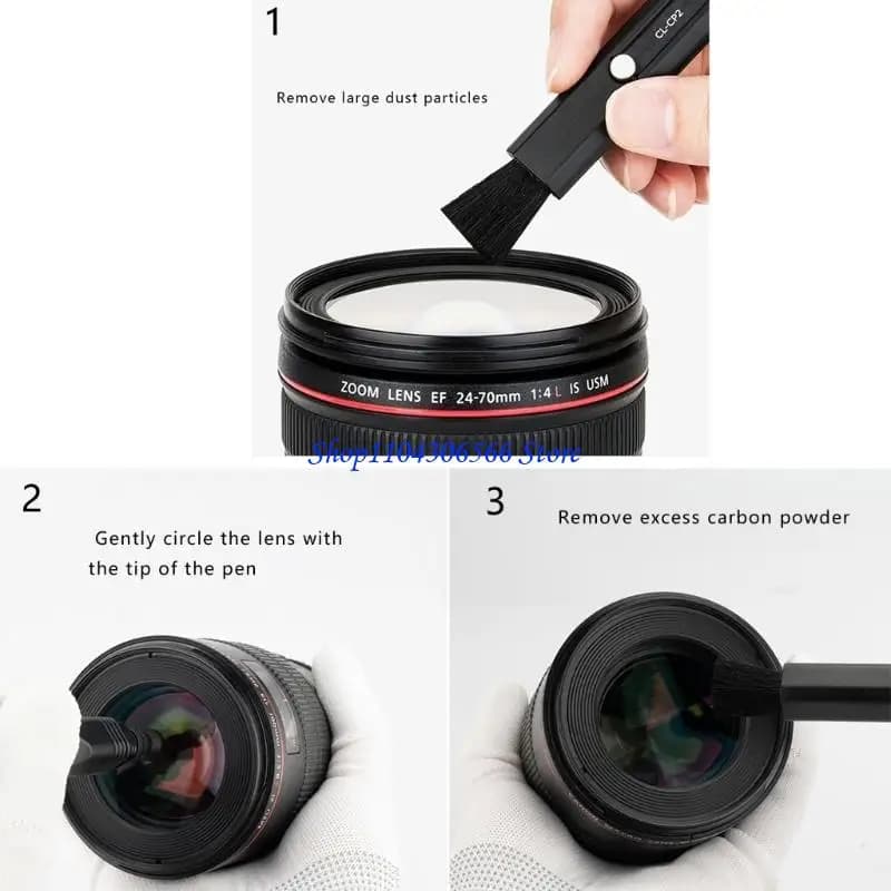 02DD Compactly ABS Camera Sensors Cleaner Pen With Scratch Proof Carbon Gel Tip For DSLR Camera Lens