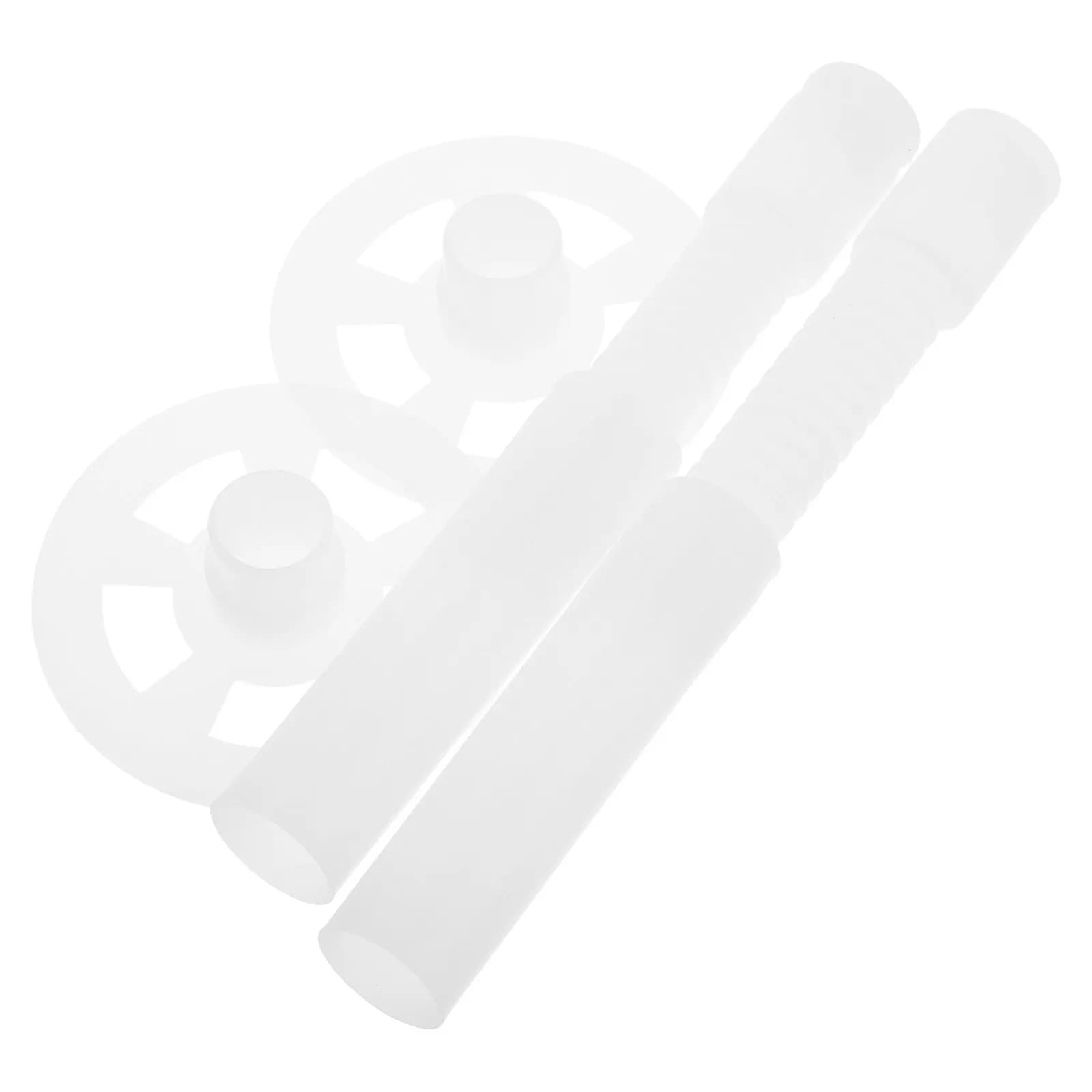 Set di 2 Pezzi: Pressa per Barattoli da Fermentazione e Piastra Ponderata Regolabile per la Fermentazione di Verdure e Kit per Cavolo Fermentato