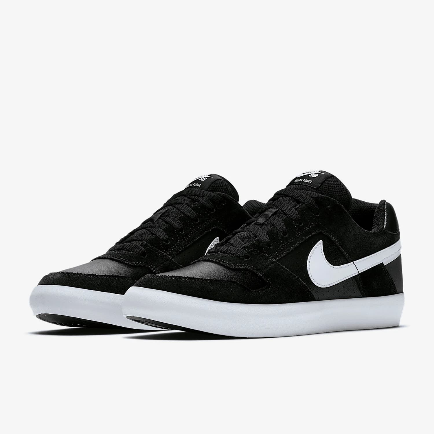 Nike Authentic Current Season Men's Fashion Thick Sole Comfortable Wear-Resistant Lace-Up Casual Sneakers 942237-010