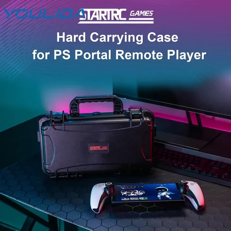 Custodia per il trasporto per PS5 PS Portal Remote Player custodia rigida custodia impermeabile valigia da viaggio per accessorio Sony Playstation 5
