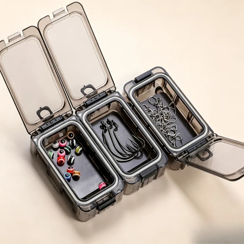 Connectable Fishing Tackle Box Modular Lure Bait Storage Case Waterproof Portable Hook Accessory Organizer for Fishing
