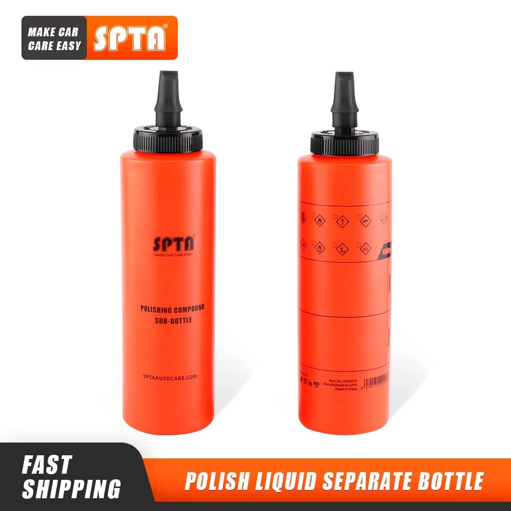 SPTA 1pc 400ml Multi-funzione Auto Ceretta Liquido Sub Bottiglia Rimuovere Vernice Auto Cera Polacco Liquido Sub-bottiglia Auto Strumento di Bellezza