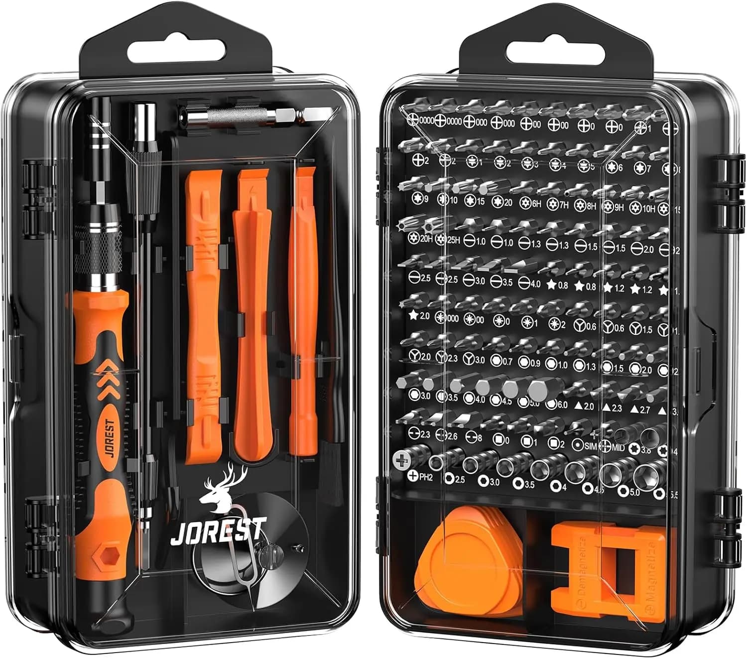 Set di Cacciaviti di Precisione 117-in-1, Kit di Riparazione Mini con Punte Torx e Triwing per Elettronica, Laptop, PC, iPhone