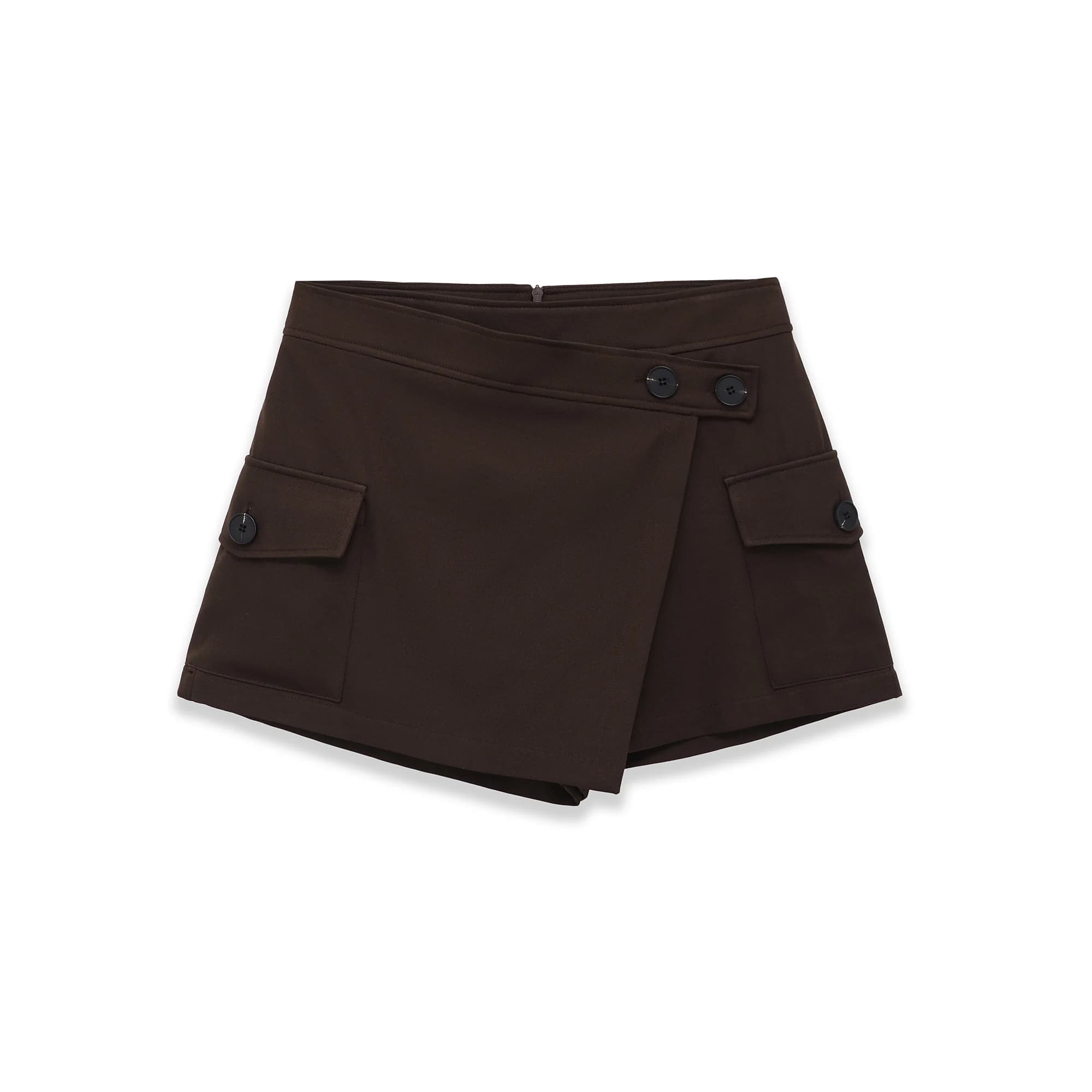 Minigonna Asimmetrica a Vita Alta da Donna, Nuova Moda con Tasche, Shorts Cargo Stile Y2k, Streetwear Chic e Casual