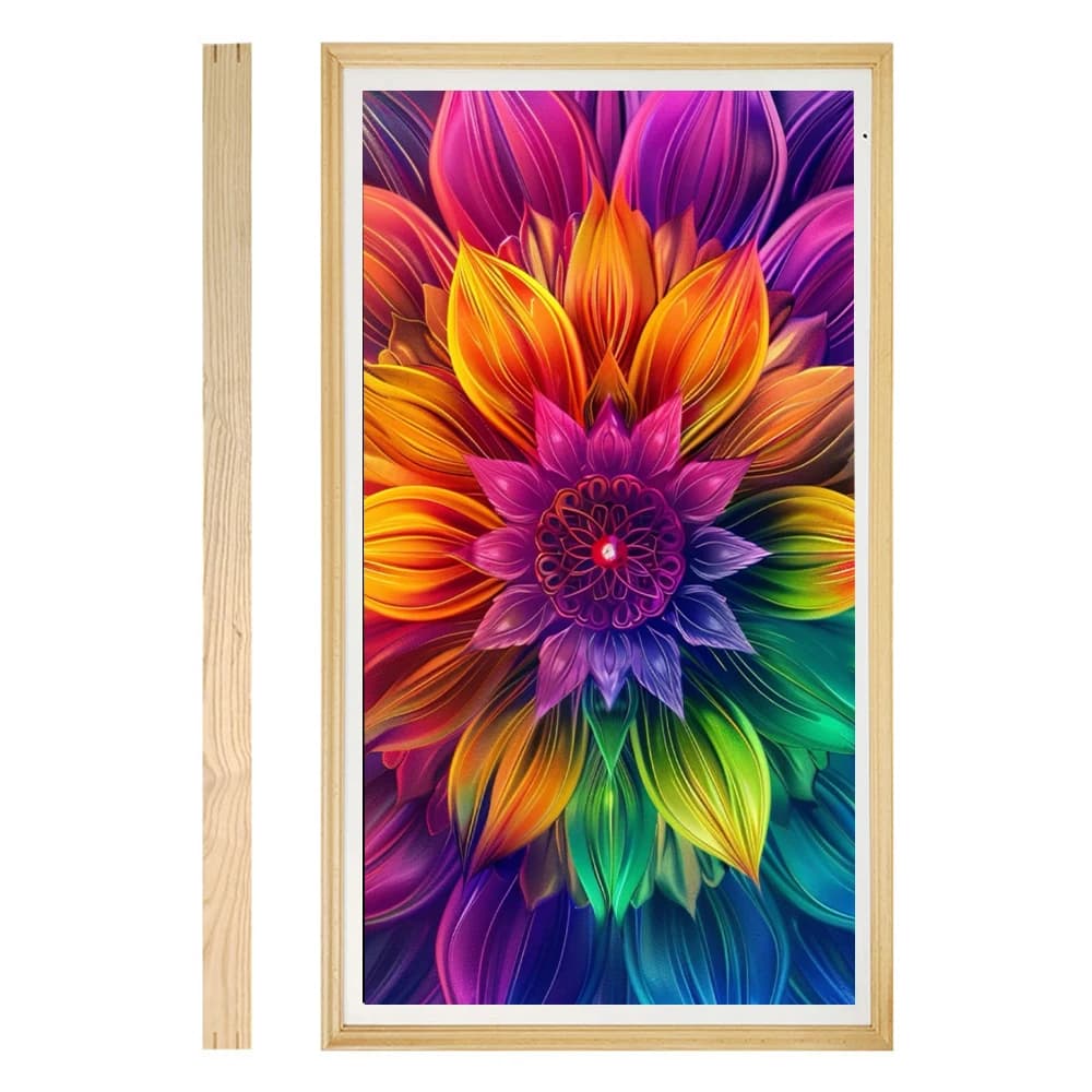 Cornice per foto digitale con schermo di visualizzazione digitale LCD Nft Art economico all'ingrosso da 55 pollici Oem