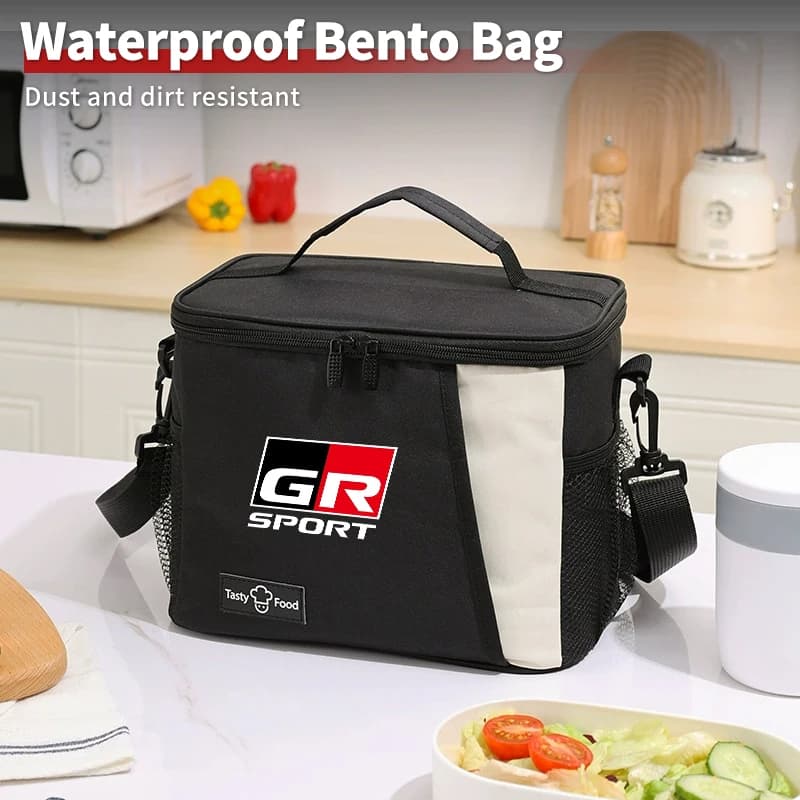 Auto Scatola Isolata Picnic Organizzatore Lunch Case Raffreddamento Borsa Per Alimenti Termica Per Toyota Crown GR Corolla YARIS L Auris Hilux C-HR