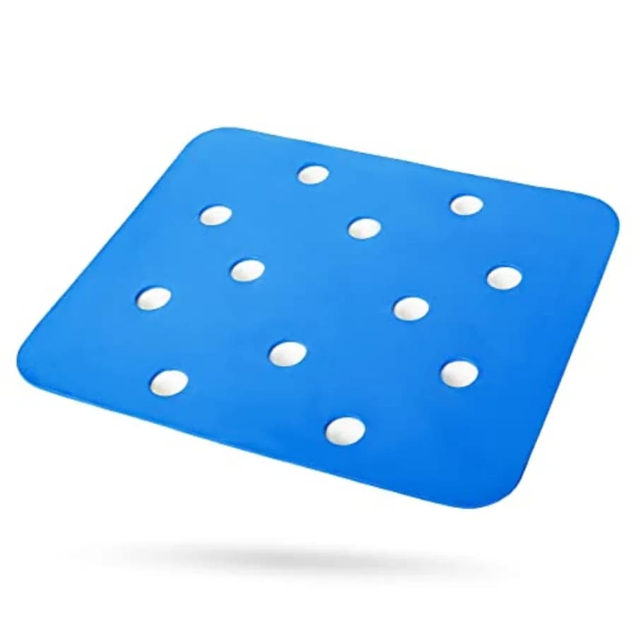 Waterproof Shower Bench Cushion Cover for Bath Seat, Bath Chair Inside Bathroom, Non Slip Coldproof Stickable Soft Foam Pad, Pa