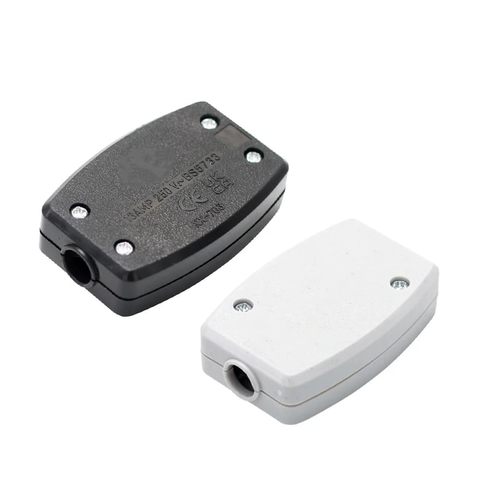 Scatola di giunzione da 4 pezzi per gestione sicura dei cavi per apparecchi di illuminazione 13a 250v per accessori per cablaggio di controllo elettrico