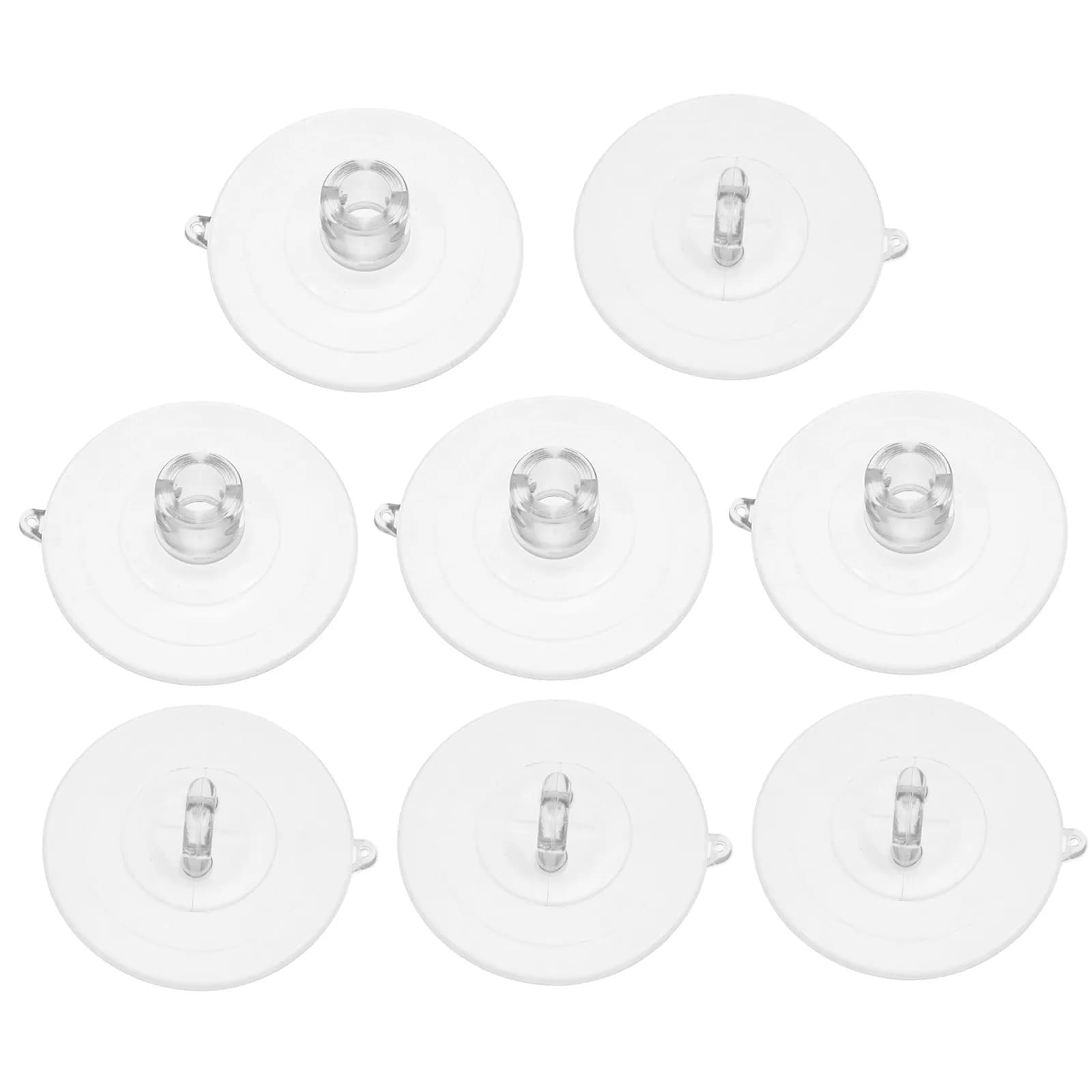 8 Pezzi Ventose Trasparenti per Finestra per Gatti, con Forte Potenza di Aspirazione, per Amaca per Gatti, Kit di Ricambio, Ganci per Finestra, Accessori