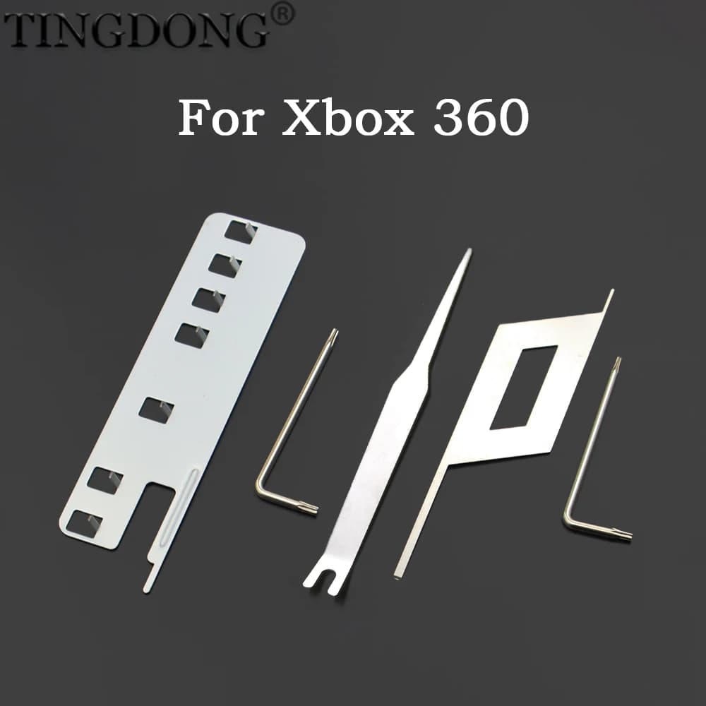 Kit di Riparazione Professionale per XBOX360 Slim e Fat, Strumenti per Rimozione Viti e Apertura, per Smontaggio Console e Controller