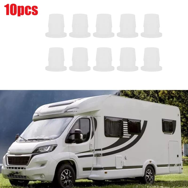 10pz Tappi di Tenuta in Gomma per RV, Tappi di Chiusura per Finestre di Camper, Guarnizioni in Gomma Poliplastica, Design Migliorato, Componenti di Tenuta