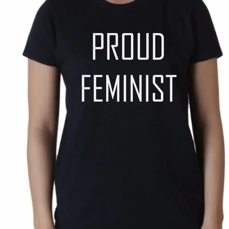 Maglietta da donna con movimento femminista orgoglioso, presente per il suo femminismo LGBT