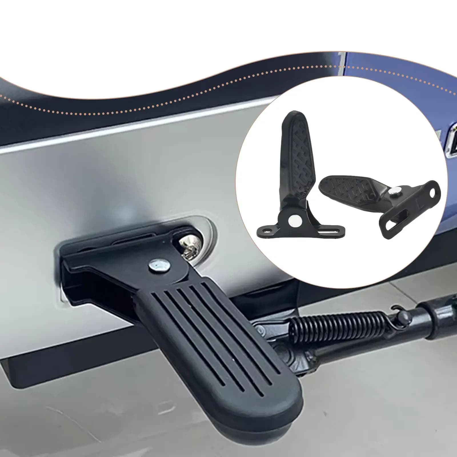 Pedana di Ricambio in Lega di Alluminio, Facile Installazione, Universale per Bici Elettriche