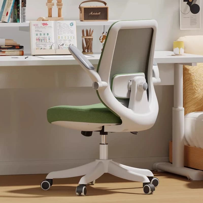 Sedia da ufficio mobile ergonomica in rete per gaming e studio, per scrivania, mobili per ufficio