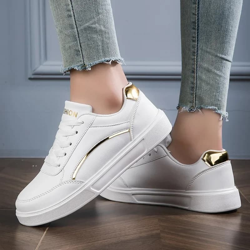 Vendita calda scarpe da donna scarpe casual da donna sneakers da skateboard bling per scarpe da passeggio da tennis da donna