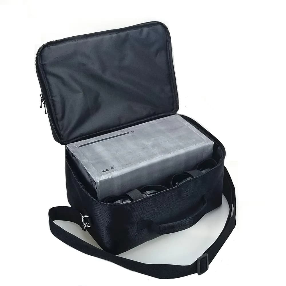 Custodia portatile per custodia da viaggio serie X Borsa da viaggio Custodia antiurto per accessori per console di gioco Xbox Series X