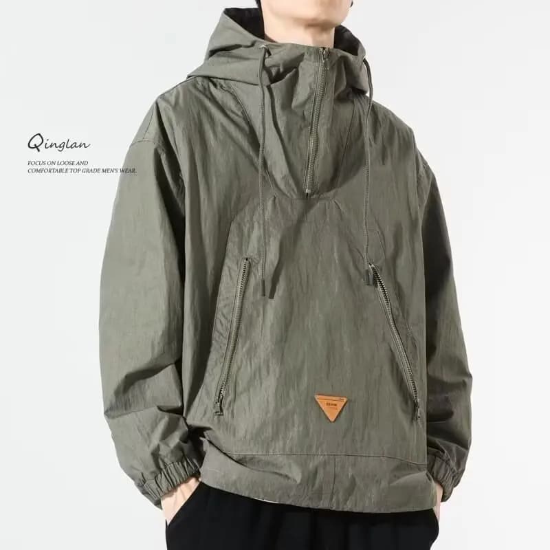 Best Selling 2026 Autumn Hiking Jackets Men Windbreaker Mens Sportswear Breathable Windproof Coat For Climbing Trekking