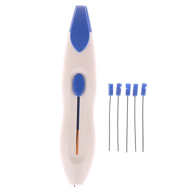 Strumento per Test Nervoso del Piede Diabetico Blu, Ago Monofilamento, Sonda a Filamento Distale Simmetrico per Polineuropatia, Accessori con Base Retrattile