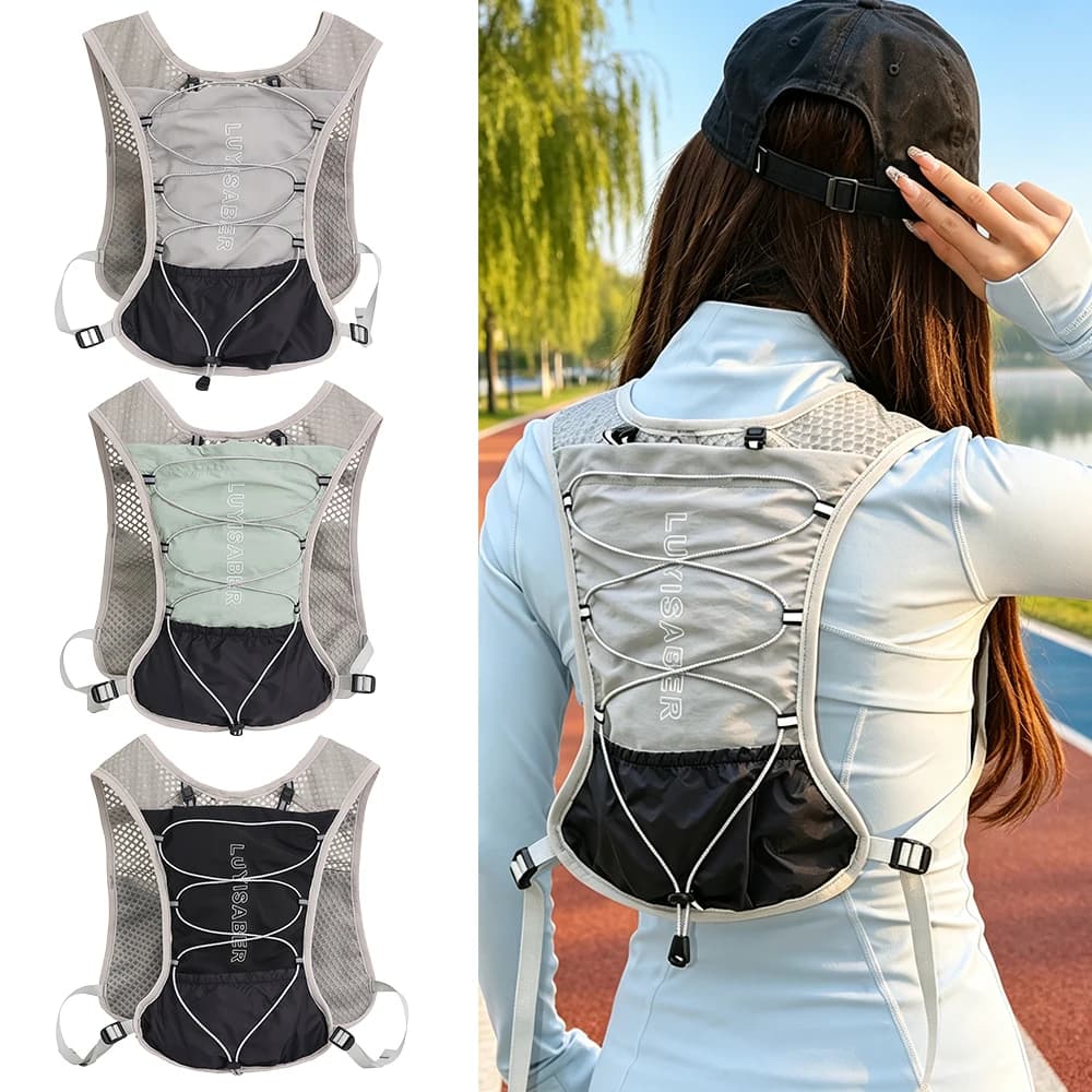 1 piece of light racing vest for women and men, hydration backpack, ride equipment accessories for hiking, cycling