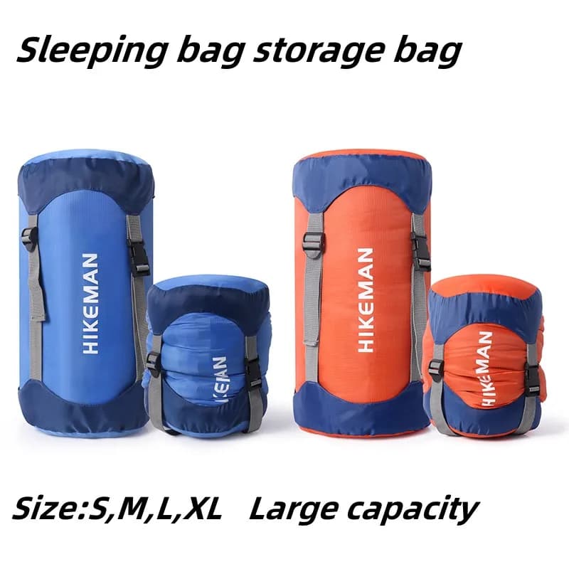Sacco a pelo Borsa portaoggetti a compressione Borsa portaoggetti impermeabile multiuso da campeggio all'aperto Borsa portaoggetti ultraleggera portatile