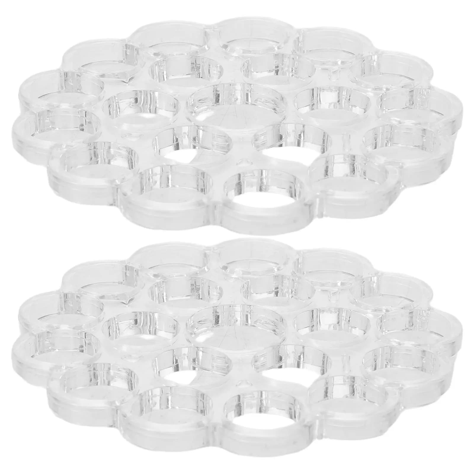 2 Pezzi Anello Organizzatore per Steli di Fiori, Divisorio a Spirale per Bouquet, Supporto per Vaso, Strumento Floreale Riutilizzabile per Fiori Freschi e Artificiali