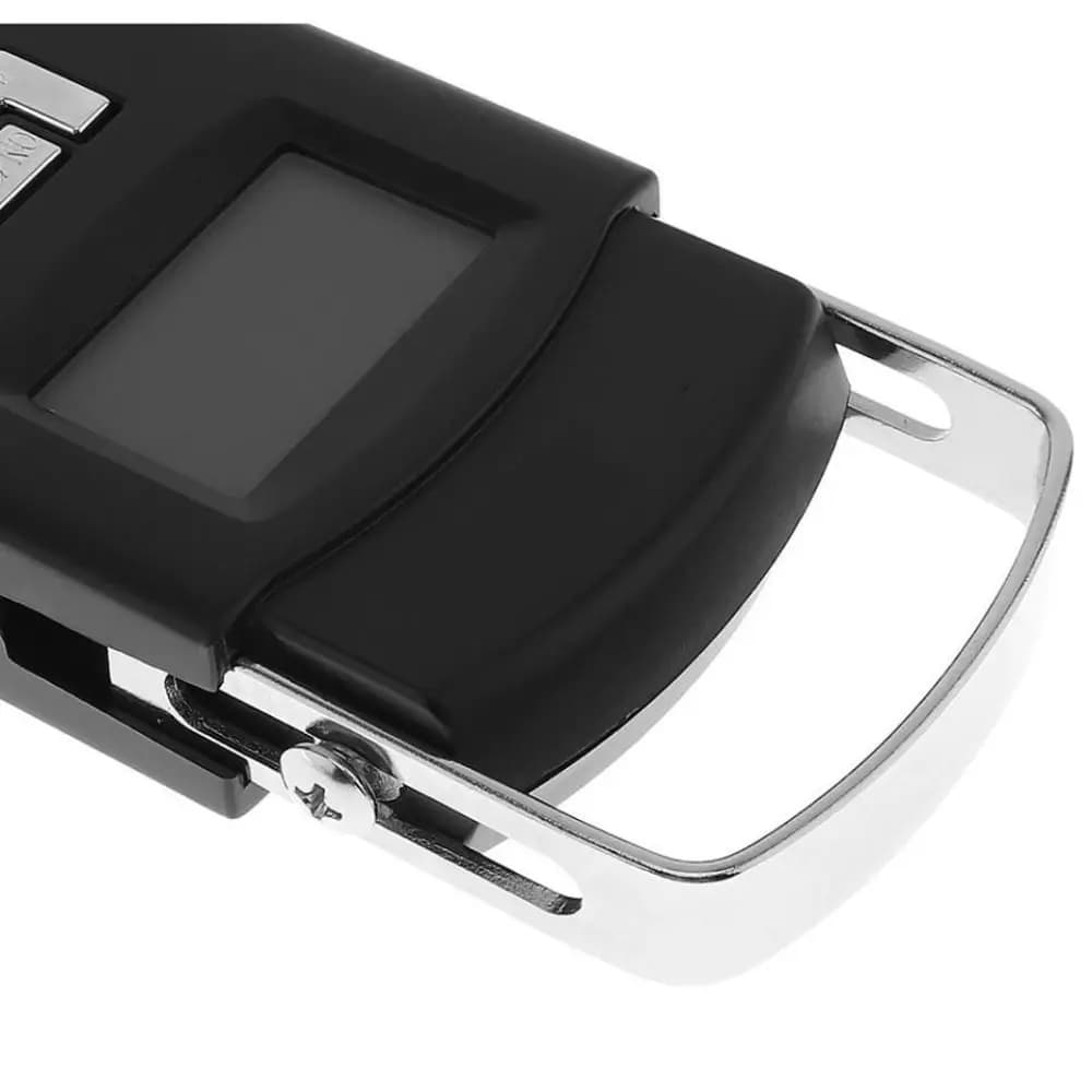 Black Color Portable Luggage Scale 10g Precision LCD Display Digital Scale Digital Screen Hook Design Hanging Weighing Scale