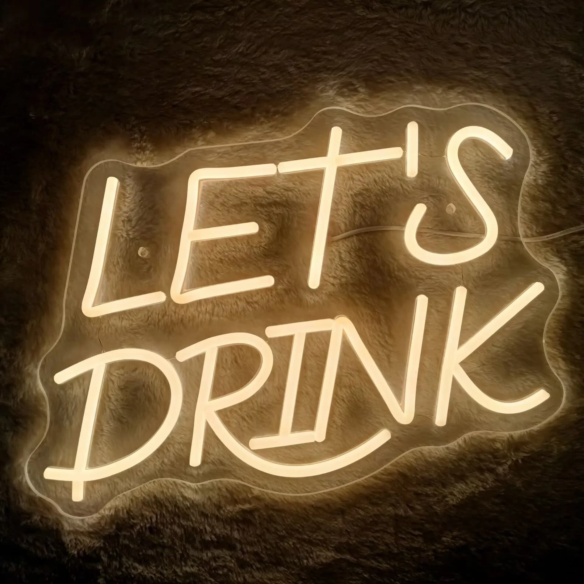 Conserva bevande Insegna al neon USB dimmerabile LED Insegna al neon per sala giochi Camera da letto Bar Soggiorno Festa di compleanno Regalo Decorazione da parete
