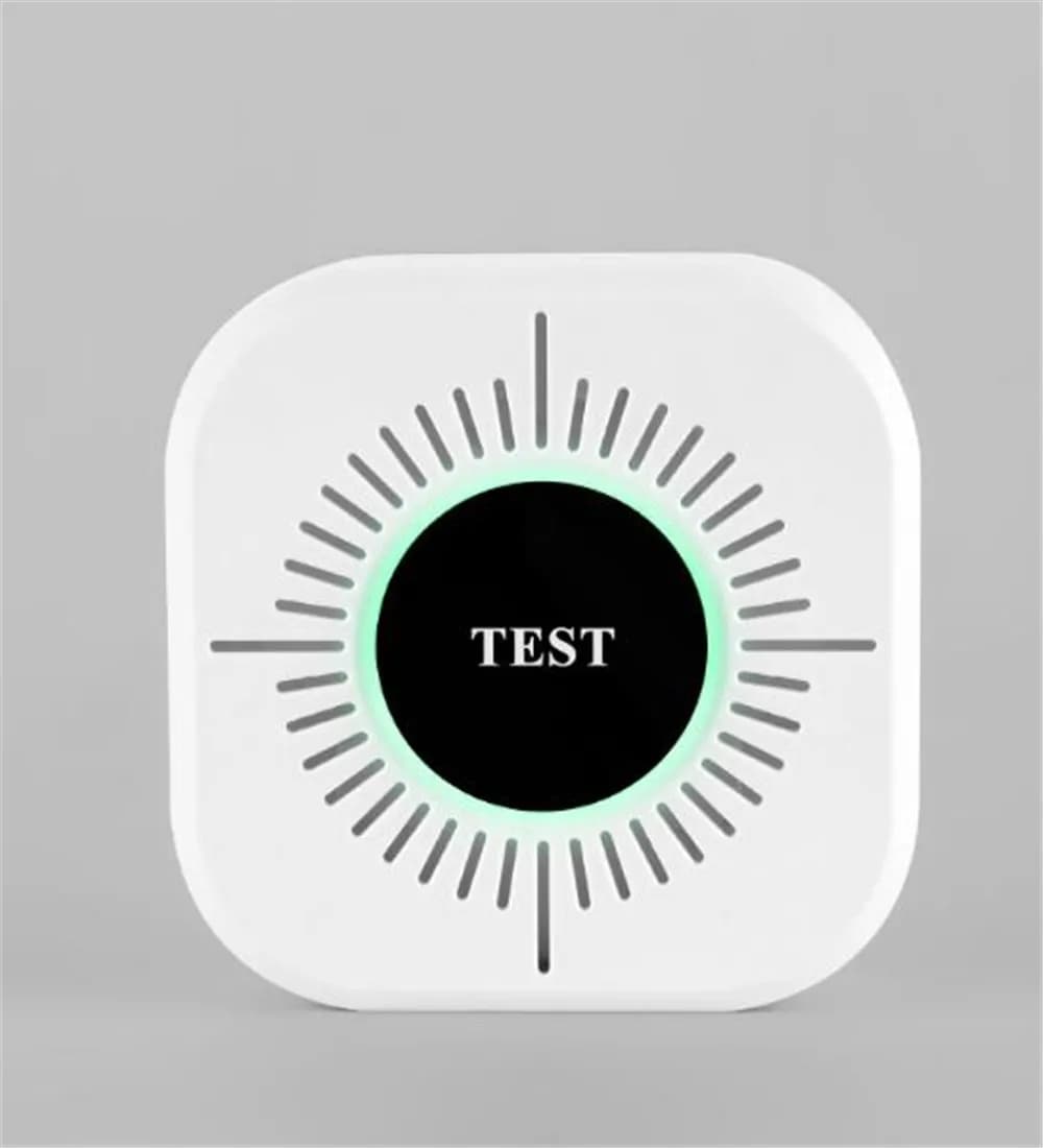 Kit di allarme di sicurezza domestica per sistema di allarme wireless 433 Mhz con rilevatore di movimento PIR Sensore di fumo per contatto porta