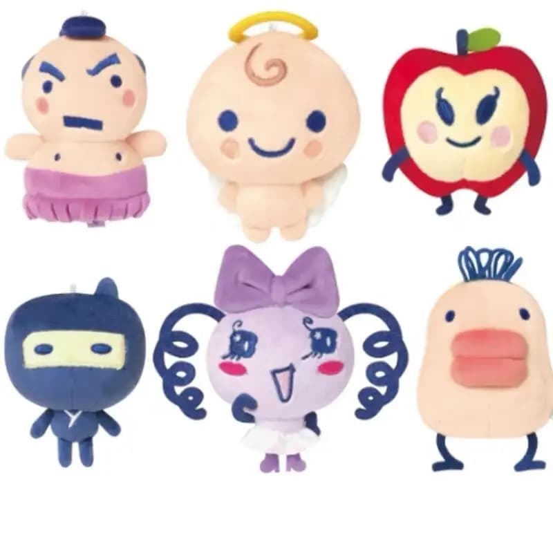 Kawaii Tamagotchi Flowertchi giocattoli di peluche zaino portachiavi creativo periferico Memetchi bambola di pezza morbida amici regalo di compleanno