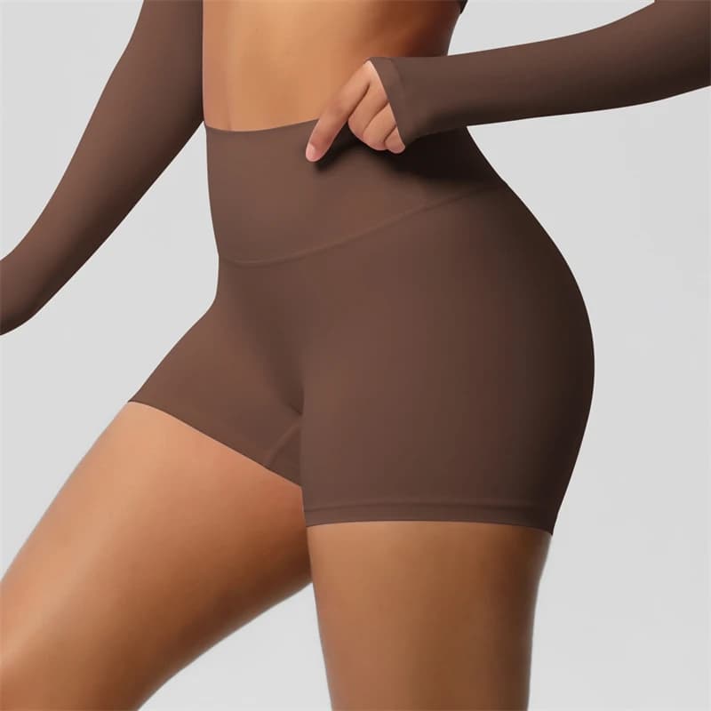 Yoga shorts Gym Sport Short leggings Women's High Waist Training Plus Size Fitness Race Cycling Sportswear Soft and Fitted Sportswear