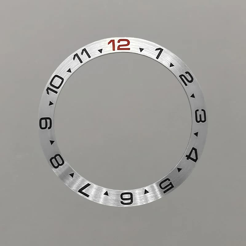 Retro Men Diving Watch Ring Parts 38mmx30.6mm Curved Metal Bezel Insert Fit SKX007 SKX009 SRPD SUB Watch Case NH35 NH36 Movement