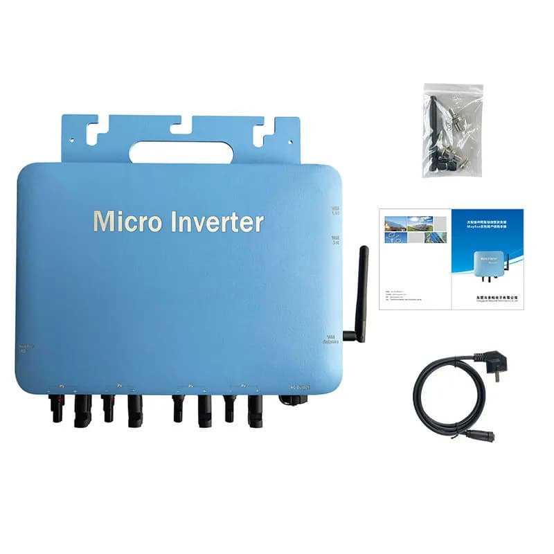 Pannello solare micro inverter impermeabile IP65 sulla rete 1200W 1400W 1500W Micro inverter con collegamento alla rete