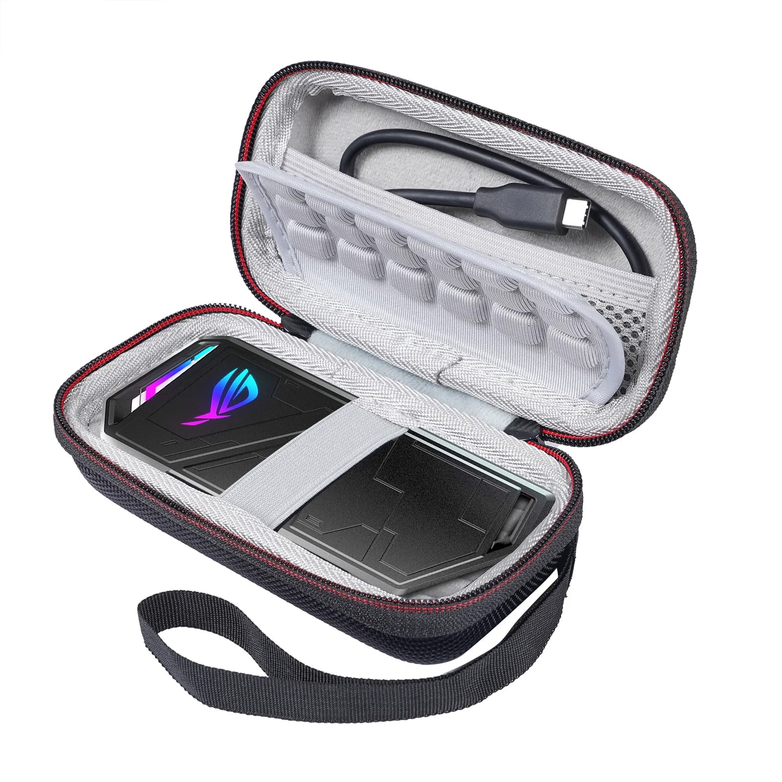 Custodia universale per accessori per il trasporto Custodia portatile esterna SSD M.2 NVMe per ASUS ROG STRIX Arion