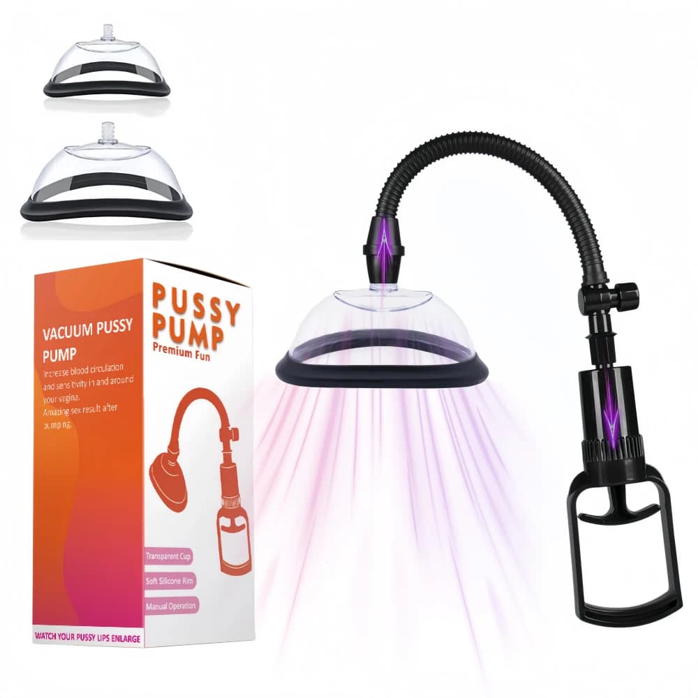 Pompa vaginale manuale Ventosa clitoridea Massaggiatore seno femminile Stimolatore capezzolo Pompa per allargamento vuoto Masturbatore femminile