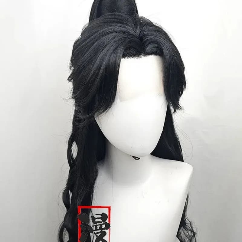 TV Xiao Zhan Maschio Fan Xian Swordman Parrucca Hanfu antica personalizzata per il dramma Gioia della vita Qing Yu Nian Stage Performanceb;4.f'7;j,3