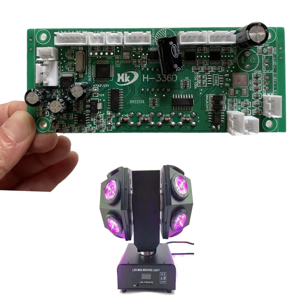 Spare Part LED Control Board Main Board Motherboards For Double Heads 12X10W Led Moving Head Beam Lights