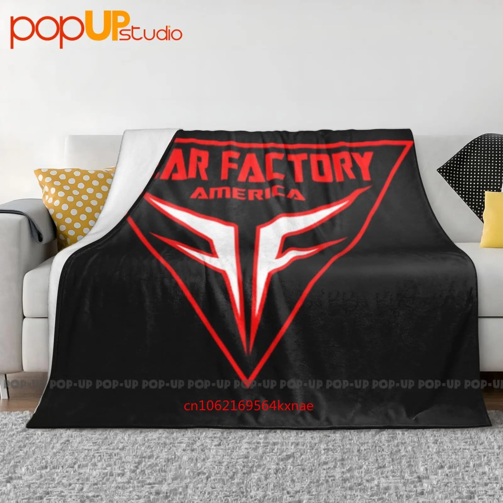 Fear Factory - Copridivano invernale con trapunta ultra morbida tipo arco