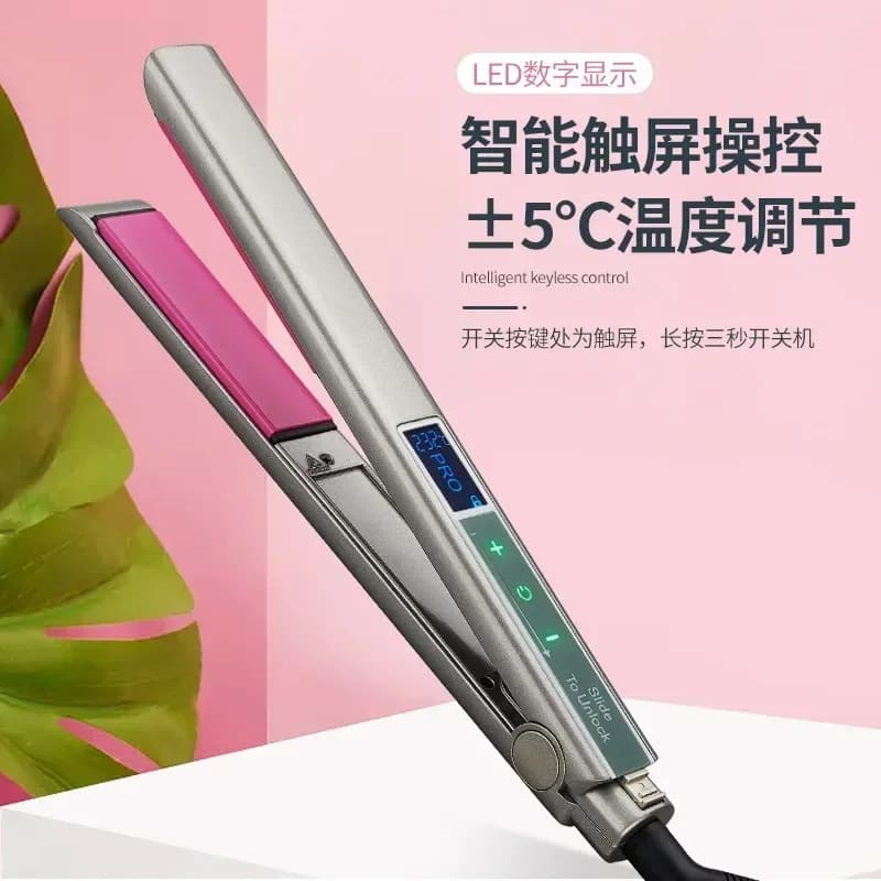 450 ° F 230 °C Smoothing hair wounds with ceramic floating stick Professional tool for flat iron salon for double voltage hair
