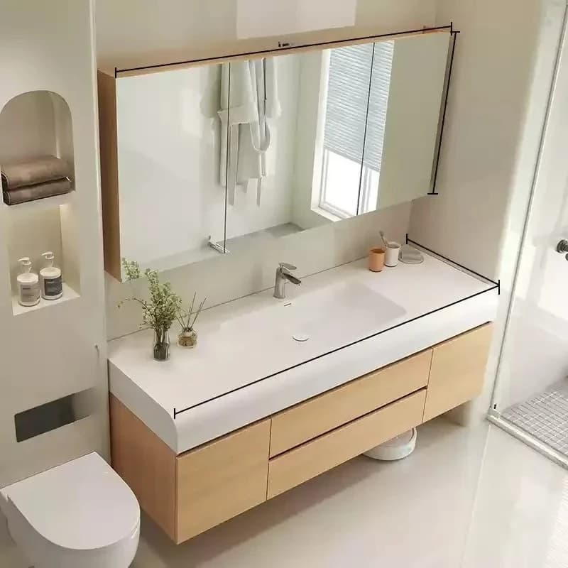 Minimalismo Economico Mobile da bagno Armadietto multiuso per riporre gli asciugamani WC Armadietto ad angolo Vanity Lavabo Mobile Bagno Cassetto