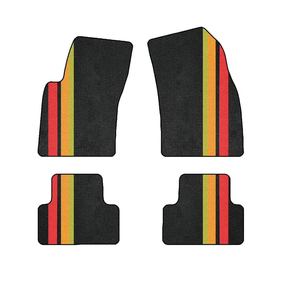Car mats with buttons for Nissan Qashqai 2014–2021 J11 Car-specific mats