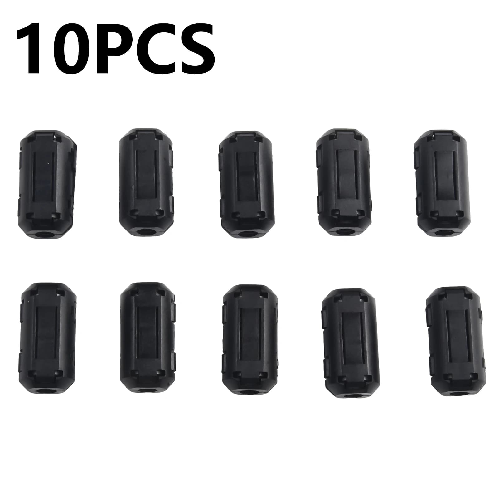 10 pz TDK Anello Nucleo di Ferrite Perlina Morsetto Choke Bobina RFI EMI Filtro A Rumore Anello Clip Cavo Magnetico Snap-on Cablaggio Cavo Pinze