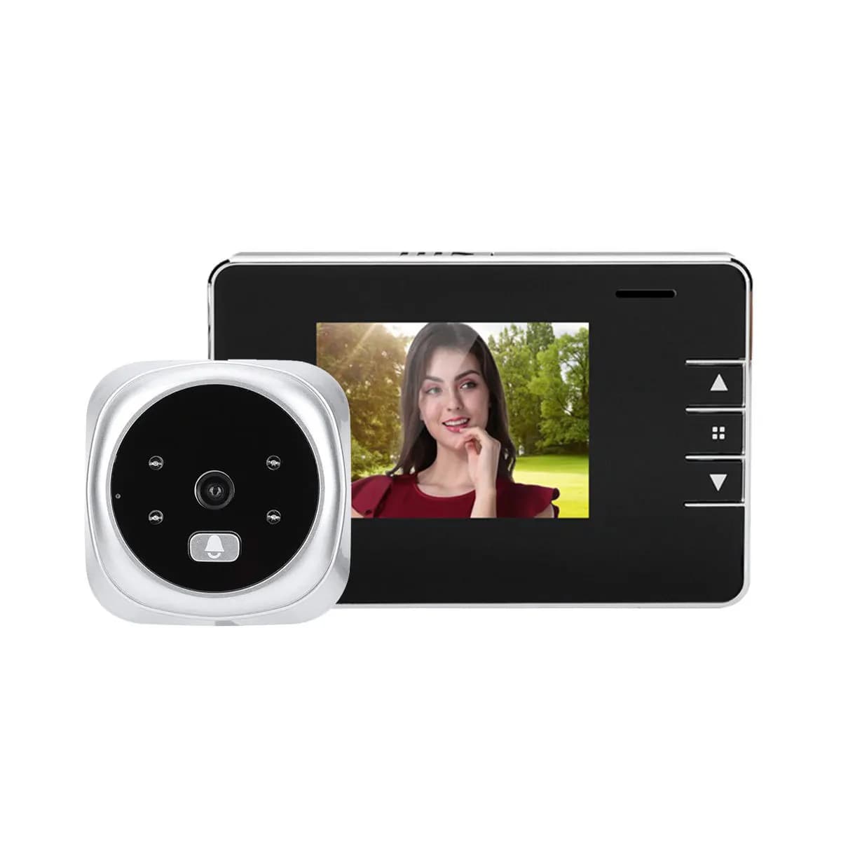 Campanello elettronico domestico Smart Cat Eye ad alta definizione Monitoraggio visivo da 2,8 pollici Telecamera antifurto Supporto video Memoria 32G