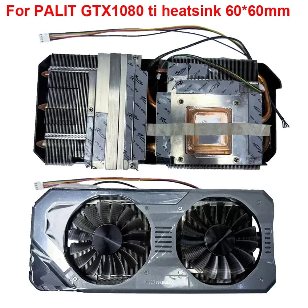 GTX1080 Ti Graphics Card Heatsink Replacement For PALIT GTX 1080 Ti JetStream Video Card GPU Cooling Radiator with Fan