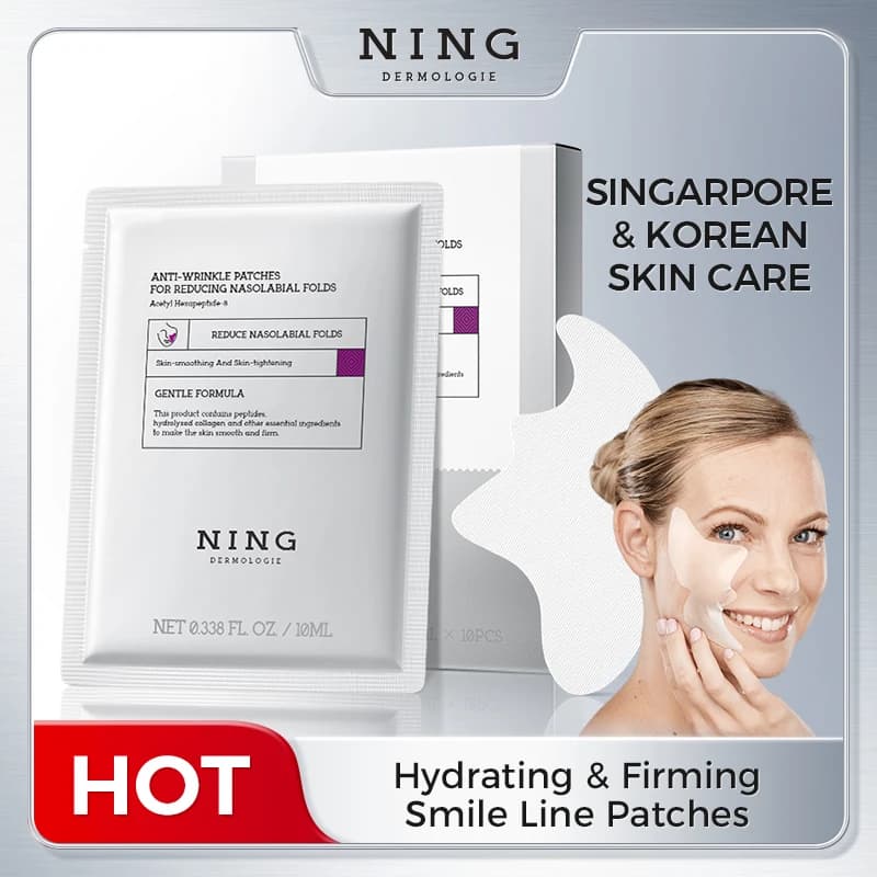 Patch per pieghe nasolabiali: peptidi + collagene + niacinamide + caffeina, ausisce rassodante, lifting e linee sottili lenitive