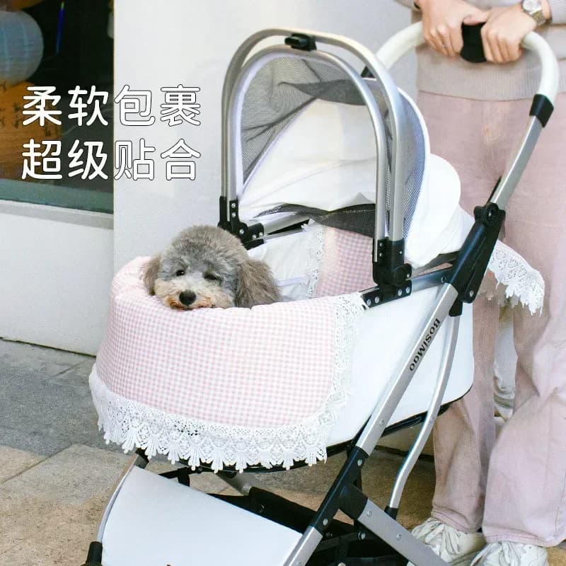 Solo il cuscino) Cuscino per auto per animali domestici Anti sporco Gatto e cane Gatto Tappetino interno Recinzione per cani Carrello piccolo Tappetino per bordi Simpatico pizzo