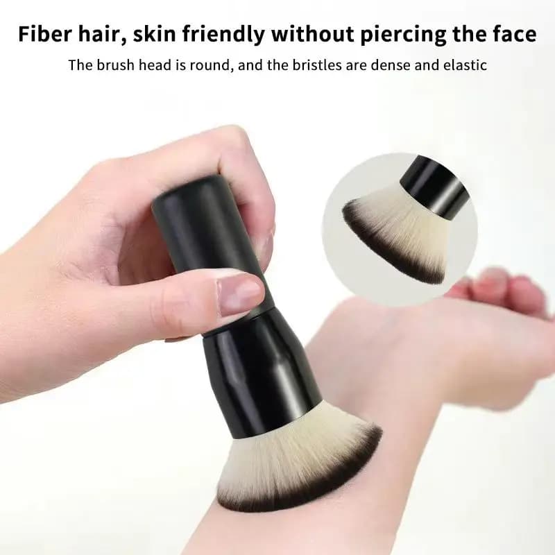[YY34]【xxx】1 pennello per trucco per fondotinta, correttore, polvere, fard, pennello per contorno, pennello a setole dense e morbide, strumenti di bellezza[ZH]