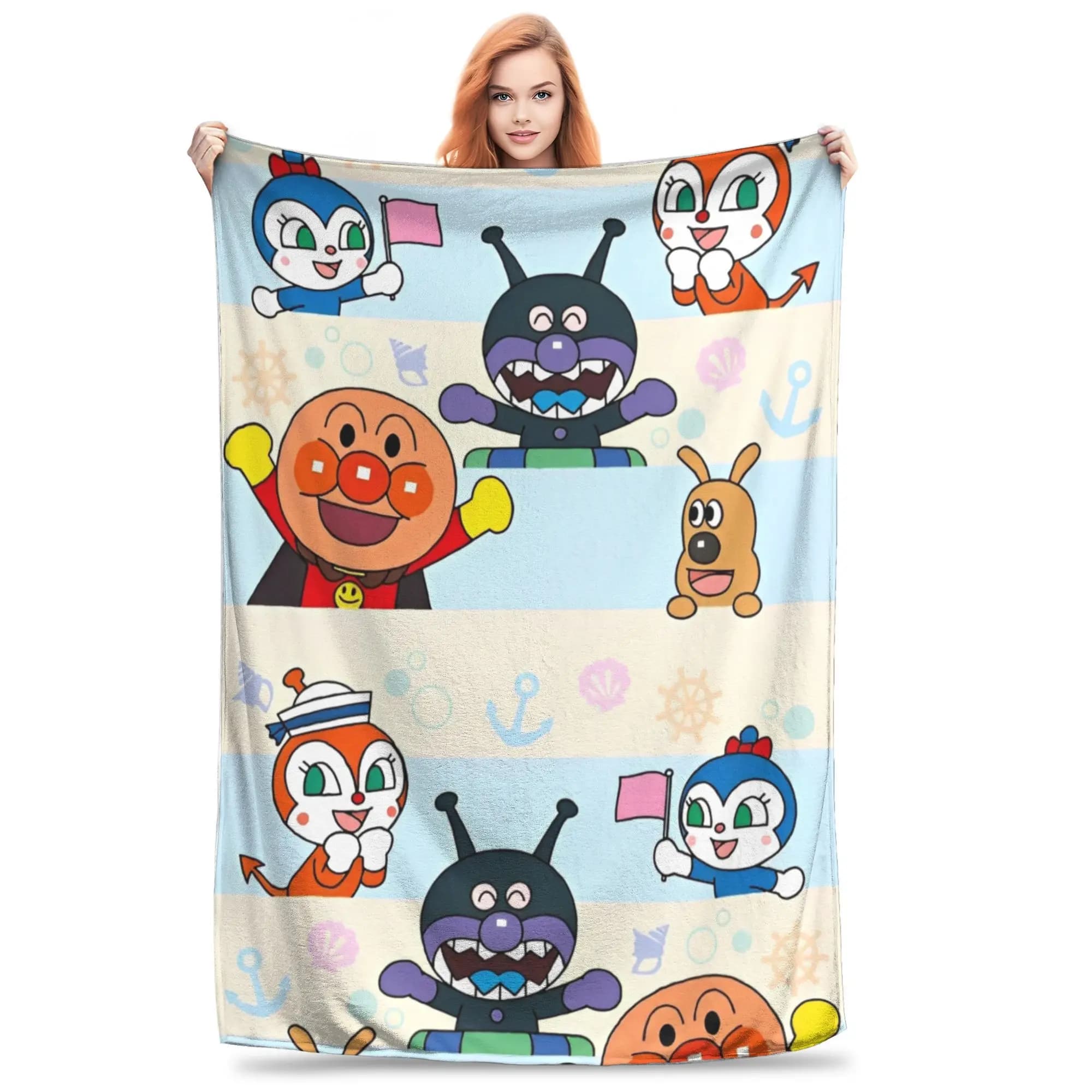 Anpanmaned Blanket Super Soft Warm Throw Blankets for Sofa 50x60 Inch Multiple Sizes Bedspreads